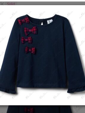 Janie and Jack NWT The Holiday Premiere Top Size 3